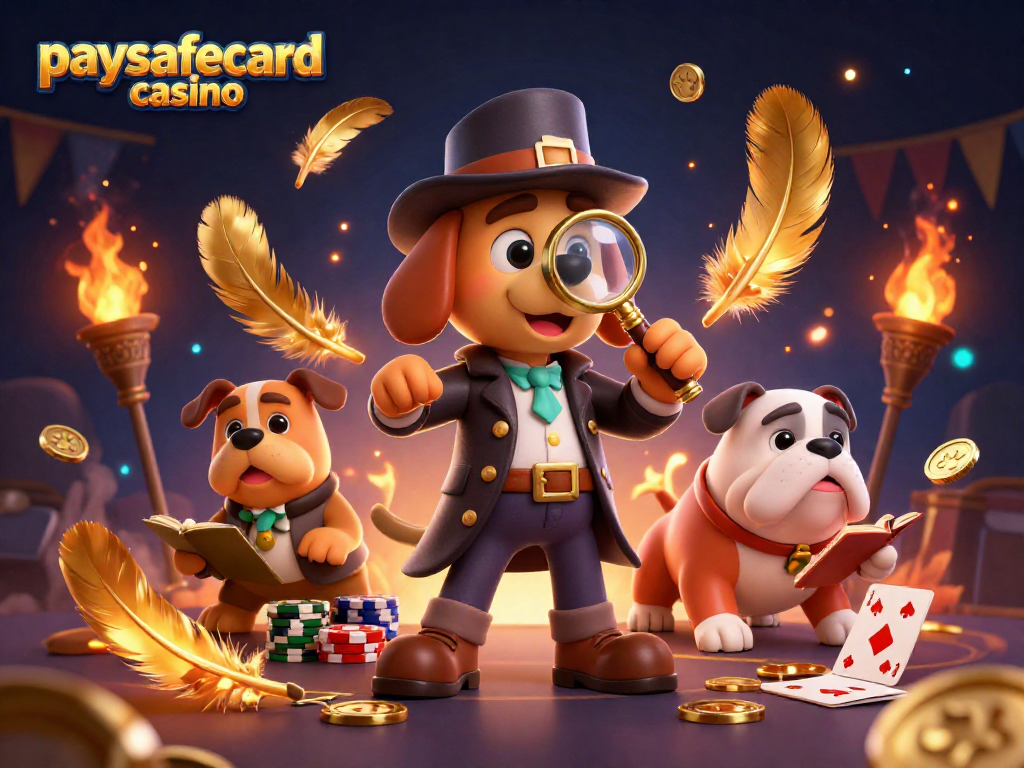 Menangkan permainan di paysafecard casino dengan suasana yang menegangkan dan karakter unik.