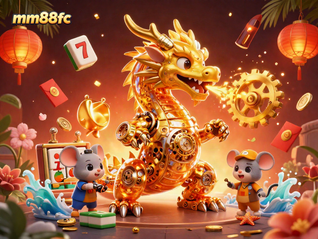 Engage in exciting adventures at mm88fc with a majestic dragon and thrilling slot games.