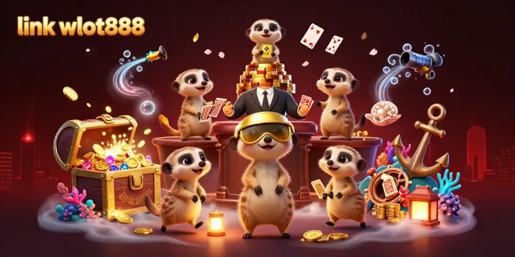 Meriahkan permainan dengan "link wslot888", kasino yang dikelola oleh koloni meerkat.