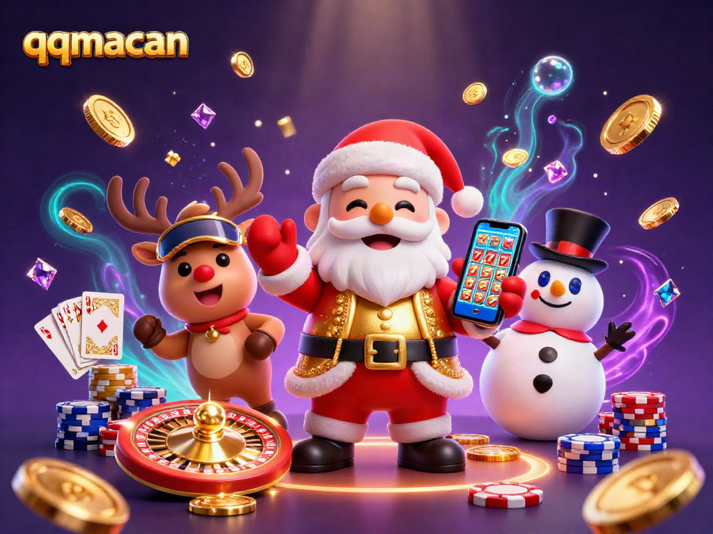 Menangkan jackpot di qqmacan dengan Santa dan teman-temannya di dunia kasino yang gemerlap.