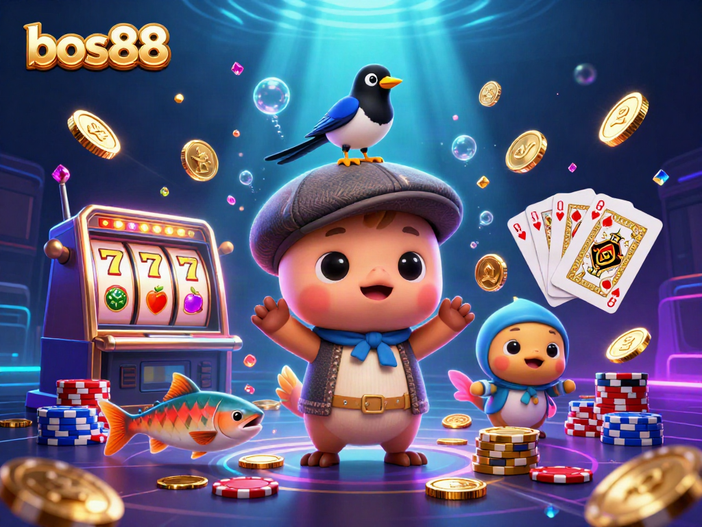 bos88 menghadirkan pengalaman bermain slot yang menyenangkan dengan karakter yang lucu dan penuh warna.