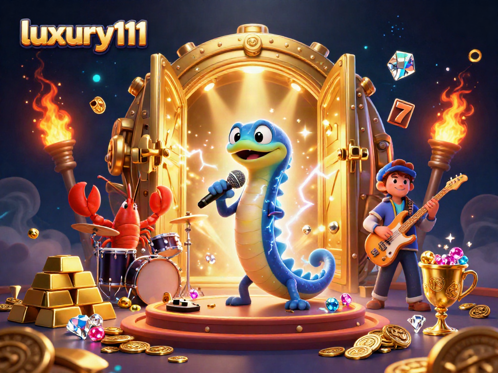 Experience luxury111 at its best with vibrant underwater casino action featuring a creative DJ eel.