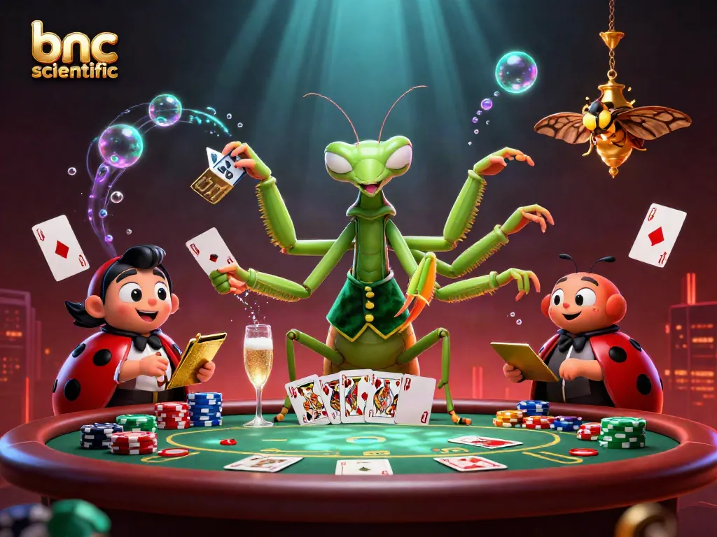 bcscientific captures the thrill of poker with vibrant characters and dynamic casino elements
