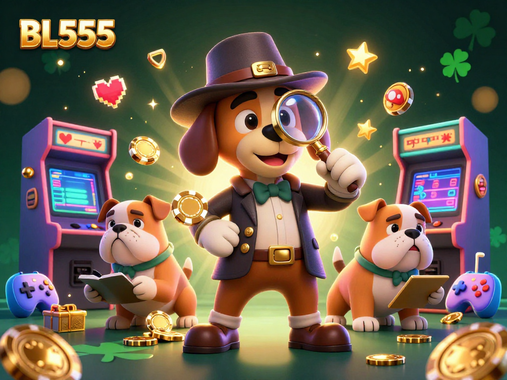 Engage with BL555 by uncovering clues in a vibrant gambling world filled with treasure and gaming excitement.