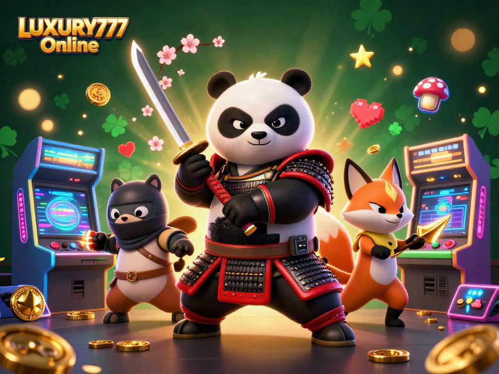 Permainan menarik di LUXURY777 Online dengan karakter menarik dan elemen kasino yang menakjubkan.