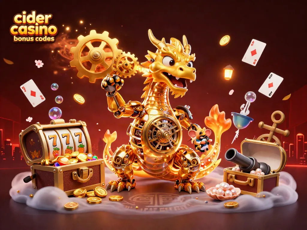 Cider casino bonus codes serve as a gateway to exciting game bonuses and rewards with vibrant casino elements.