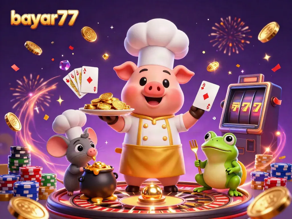 Experience vibrant gameplay and strategy with bayar77 in an exciting dynamic casino scene.