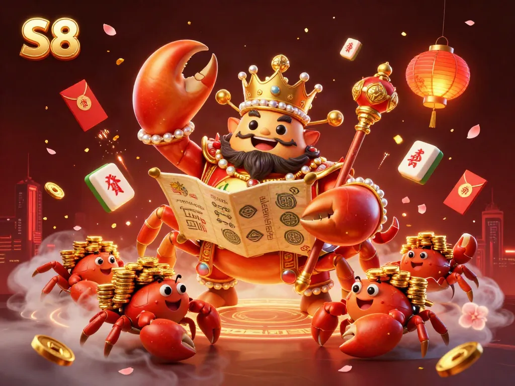 Engage in exciting gambling strategies at S8 with our vibrant animated casino scene.
