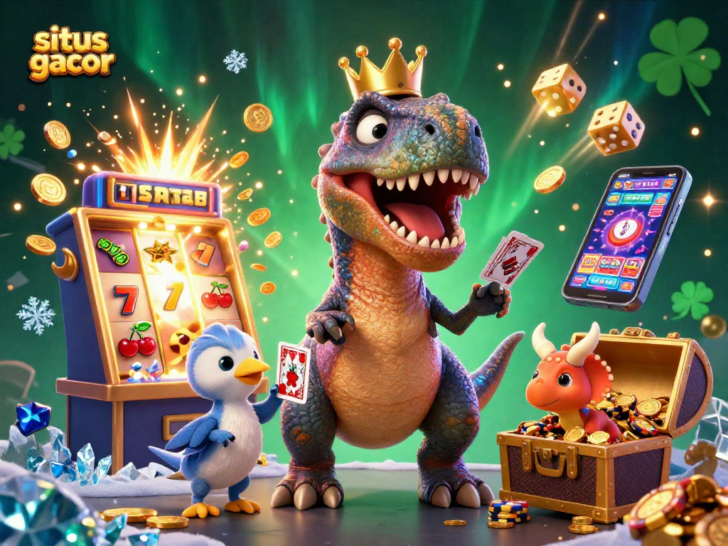 Mainkan situs gacor dengan interaksi karakter kartun 3D yang lucu di mesin slot mewah.